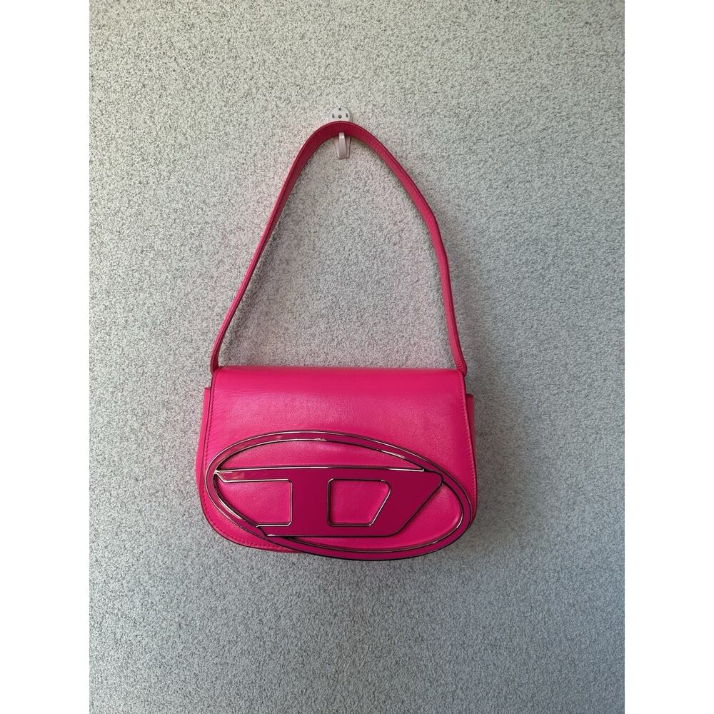 DIESEL Pink Mini Handbag Leather Crossbody | Preowned